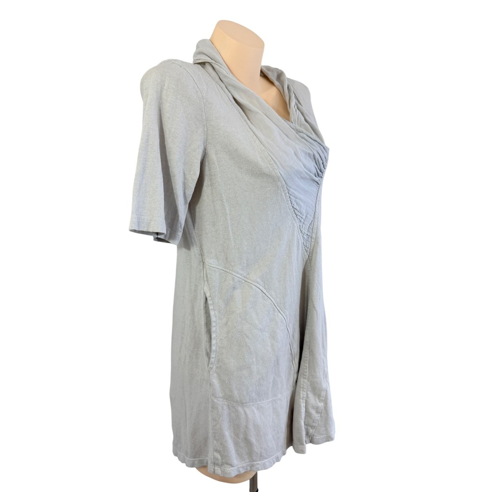 Prairie Underground Lagenlook Hemp Organic Cotton Tunic Top M - Picture 10 of 13